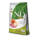 Farmina N&D Dog Boar & Apple Adult Mini Ξηρά Τροφή χωρίς Σιτηρά για Ενήλικους Σκύλους Μικρόσωμων Φυλών με Αγριογούρουνο και Μήλο 2.5 kgr