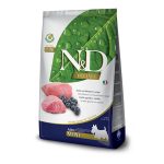 N&D Dog Lamb & Blueberry Adult Mini Ξηρά Τροφή χωρίς Σιτηρά για Ενήλικους Σκύλους Μικρόσωμων Φυλών με Αρνί και Μύρτιλα 2.5 kgr