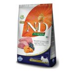 N&D Dog Pumpkin Lamb & Blueberry Adult Mini Ξηρά Τροφή Χωρίς Σιτηρά για Ενήλικους Σκύλους Μικρόσωμων Φυλών με Κολοκύθα Αρνί & Μύρτιλο 2,5 Kgr