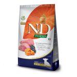 N&D Dog Pumpkin Lamb & Blueberry Puppy Mini Ξηρά Τροφή Χωρίς Σιτηρά για Κουτάβια Μικρόσωμων Φυλών με Κολοκύθα Αρνί & Μύρτιλο 2,5 Kgr