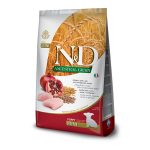 Farmina N&D Dog Low Grain Chicken & Pomegranate Puppy Mini Ξηρά Τροφή με Λίγα Σιτηρά για Κουτάβια Μικρόσωμων Φυλών με Κοτόπουλο και Ρόδι 800 gr