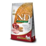 Farmina N&D Low Grain Dog Chicken & Pomegranate Senior Mini Ξηρά Τροφή με Λίγα Σιτηρά για Ηλικιωμένους Σκύλους Μικρόσωμων Φυλών με Κοτόπουλο και Ρόδι 2.5 kgr