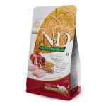 Farmina N&D Cat Low Grain Chicken & Pomegranate Neutered Adult Ξηρά Τροφή με Λίγα Σιτηρά για Ενήλικες Στειρωμένες Γάτες με Κοτόπουλο και Ρόδι 5 Kgr