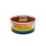 Farmina N&D Cat Pumpkin, Boar & Apple Wet Food Υγρή Τροφή χωρίς Σιτηρά για Ενήλικες Γάτες σε Κονσέρβα με Κολοκύθα, Αγριογούρουνο και Μήλο 70 gr