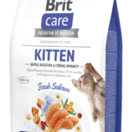 Brit Care Cat GF Kitten Salmon Ξηρά Τροφή για Γατάκια και Εγκυμονούσες ή Θηλάζουσες Γάτες με Σολομό 2 Kgr