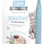 Brit Care Cat GF Sensitive Ξηρά Τροφή Χωρίς Σιτηρά για Ενήλικες Γάτες με Τροφική Δυσανεξία με Ρέγκα και Πρωτεΐνη Εντόμων 2 Kgr
