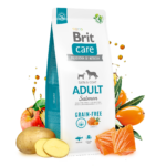 Brit Care D. GF Adult Salmon Ξηρά Τροφή Χωρίς Σιτηρά για Ενήλικους Σκύλους Μικρόσωμων και Μεσαίων Φυλών με Σολομό 3 kgr