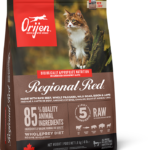 Orijen Regional Red Ξηρά Τροφή Χωρίς Σιτηρά για Ενήλικες Γάτες με Βοδινό και Σαρδέλα 1,8 Kgr