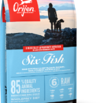 Orijen Six Fish Ξηρά Τροφή Χωρίς Σιτηρά για Κουτάβια και Ενήλικες Σκύλους Όλων των Φυλών με Σαρδέλα και Σκουμπρί 2 Kgr