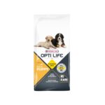 Opti Life Ξηρά Τροφή για Κουτάβια Μεγαλόσωμων Φυλών με Κοτόπουλο και Ρύζι 12,5 kgr