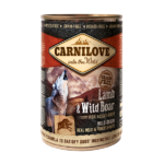 Carnilove Adult Dog Lamb & Wild Boar Πλήρης Υγρή Τροφή Χωρίς Σιτηρά για Ενήλικους Σκύλους όλων των Φυλών με Αρνί και Αγριογούρουνο 400 gr
