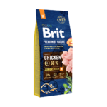 Brit Premium Ξηρά Τροφή για Ανήλικους Σκύλους Μεσαίων Φυλών με Κοτόπουλο 15 Kgr