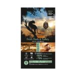 Ambrosia Ξηρά Τροφή Χωρίς Σιτηρά για Ενήλικες Στειρωμένες Γάτες με Φρέσκια Πάπια και Γαλοπούλα 5 kgr