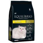 Equilibrio Ξηρά Τροφή για Ενήλικες Μακρύτριχες Γάτες Όλων των Φυλών με Κοτόπουλο και Ρύζι 7,5 Kgr