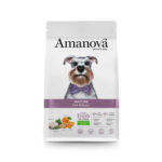 Amanova Adult Mature Ξηρά Υποαλλεργική Τροφή για Ηλικιωμένους Σκύλους Όλων των Φυλών με Ψάρι 10 Kgr