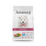 Amanova Puppy Sensitive Ξηρά Υποαλλεργική Τροφή Χωρίς Σιτηρά για Κουτάβια Όλων των Φυλών με Σολομό 7 Kgr