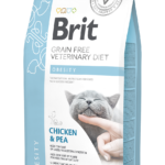 Brit Veterinary Diet Grain Free Cat Obesity Κλινική Δίαιτα για Γάτες με Προβλήματα Παχυσαρκίας σε Ξηρά Μορφή 5 kgr