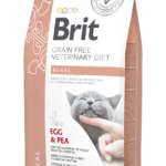 Brit Veterinary Diet Grain Free Cat Renal Κλινική Δίαιτα για Γάτες με Οξεία ή Χρόνια Νεφρική Λειτουργία σε Ξηρά Μορφή 5 kgr