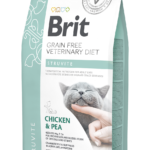 Brit Veterinary Diet Grain Free Cat Struvite Κλινική Δίαιτα για Γάτες με Τάση Σχηματισμού Ουρολίθων Στρουβίτη σε Ξηρά Μορφή 5 kgr