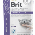 Brit Veterinary Diet Grain Free Cat Fillets Gravy Gastrointestinal Wet Food Κλινική Δίαιτα για Γάτες με Προβλήματα Πεπτικού σε Υγρή Μορφή σε Φακελάκια 12 x 85 gr