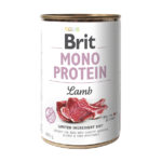 Brit Dog Can Monoprotein Lamb Μονοπρωτείνική Υγρή Τροφή Χωρίς Σιτηρά για Ενήλικους Σκύλους σε Κονσέρβα με Αρνί 400 gr