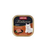 Animonda Vom Feinstein Adult with Chicken Liver Υγρή Τροφή για Ενήλικες Γάτες σε Ταψάκι με Συκώτι Κοτόπουλου 100 gr