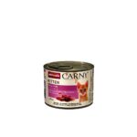 Carny Kitten Baby - Pate Υγρή Τροφή για Ανήλικες Γάτες σε Κονσέρβα με Βοδινό & Κοτόπουλο 200 gr