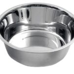 Stainless steel dogs' bowl 1800 ml