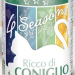 Κονσέρβα Γάτας Πατέ 4 Seasons CONIGLIO Υγρή Τροφή για Ενήλικες Γάτες σε Κονσέρβα με Κουνέλι 400 gr