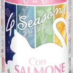 Κονσέρβα Γάτας Πατέ 4 Seasons SALMONE Υγρή Τροφή για Ενήλικες Γάτες σε Κονσέρβα με Σολομό 400 gr