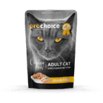 Prochoice Pouch Adult Cat with Chicken & Liver Πλήρης Υγρή Τροφή χωρίς Σιτηρά για Ανήλικες Γάτες όλων των Φυλών σε Φακελάκι με Κοτόπουλο και Συκώτι 85 gr