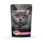 Prochoice Pouch Kitten Cat with Chicken & Liver Πλήρης Υγρή Τροφή χωρίς Σιτηρά για Ανήλικες Γάτες όλων των Φυλών σε Φακελάκι με Κοτόπουλο και Συκώτι 85 gr