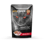 Prochoice Pouch Adult Cat with Lamb & Liver Πλήρης Υγρή Τροφή χωρίς Σιτηρά για Ανήλικες Γάτες όλων των Φυλών σε Φακελάκι με Αρνί και Συκώτι 85 gr