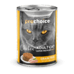 Prochoice Pate Adult Cat Chicken Πλήρης Υγρή Τροφή χωρίς Σιτηρά για Eνήλικες Γάτες όλων των Φυλών με Κοτόπουλο 400 gr
