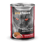 Prochoice Pate Adult Cat Veal Πλήρης Υγρή Τροφή χωρίς Σιτηρά για Eνήλικες Γάτες όλων των Φυλών με 400 gr