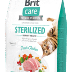 Brit Care Cat GF Sterilized Urinary Health Chicken Ξηρά Τροφή Χωρίς Σιτηρά για Ενήλικες Στειρωμένες Γάτες για την Υποστήριξη του Ουροποιητικού Συστήματος με Κοτόπουλο 7 kgr