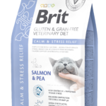 Brit Veterinary Diet Grain Free Cat Calm & Stress Relief Κλινική Δίαιτα για Γάτες με Προβλήματα Ουροποιητικού σε Ξηρά Μορφή 2 kgr