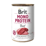 Brit Dog Can Monoprotein Beef Μονοπρωτείνική Υγρή Τροφή Χωρίς Σιτηρά για Ενήλικους Σκύλους σε Κονσέρβα με Βοδινό 400 gr