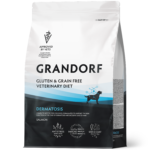 Grandorf GV Dog Veterinary Diet Fish Dermatosis Κλινική Δίαιτα για Σκύλους με Δερματοπάθειες και Αλλεργίες σε Ξηρά Μορφή με Ψάρι 3 kgr