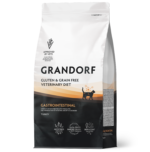 Grandorf GV Cat Veterinary Diet Turkey Gastrointestinal Κλινική Δίαιτα για Γάτες με Προβλήματα Πεπτικού σε Ξηρά Μορφή με Γαλοπούλα 2 kgr