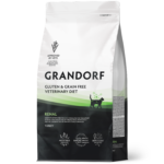 Grandorf GV Cat Veterinary Diet Turkey Renal Κλινική Δίαιτα για Γάτες με Οξεία ή Χρόνια Νεφρική Ανεπάρκεια σε Ξηρά Μορφή με Γαλοπούλα 2 kgr