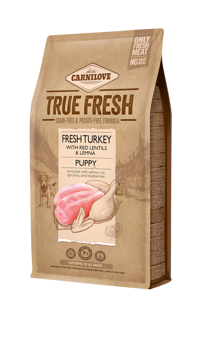 020-1047 Carnilove True Fresh Puppy Turkey Ξηρά Τροφή Χωρίς Σιτηρά για Ανήλικους Σκύλους όλων των φυλών με Γαλοπούλα 1.4 kgr - Image 1