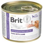 Brit Veterinary Diet Grain Free Dog Gastrointestinal Low - Fat Tuna with Lamb Wet Food Κλινική Δίαιτα για Σκύλους με Προβλήματα Πεπτικού σε Υγρή Μορφή με Τόνο και Αρνί 200 gr
