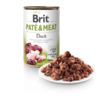 Brit Dog Can Pate & Meat Duck Υγρή Τροφή Χωρίς Σιτηρά για Ενήλικους Σκύλους σε Κονσέρβα με Πάπια 800 gr