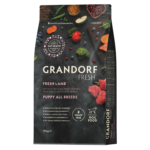 Grandorf GF Dog Fresh Lamb Puppy All Breed Ξηρά Τροφή Χωρίς Σιτηρά για Ανήλικους Σκύλους Όλων των Φυλών με Αρνί 10 kgr