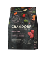 Grandorf GF Dog Fresh Lamb Puppy All Breed Ξηρά Τροφή Χωρίς Σιτηρά για Ανήλικους Σκύλους Όλων των Φυλών με Αρνί 3 kgr