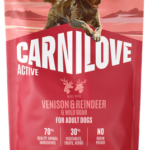 Carnilove Dog Adult Venison, Reindeer & Wild Boar Ξηρά Τροφή Χωρίς Σιτηρά για Ενήλικους Σκύλους όλων των Φυλών με Ελάφι, Τάρανδο και Αγριόχοιρο 1,5 Kgr
