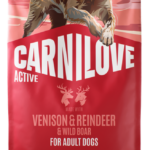 Carnilove Dog Adult Venison, Reindeer & Wild Boar Ξηρά Τροφή Χωρίς Σιτηρά για Ενήλικους Σκύλους όλων των Φυλών με Ελάφι, Τάρανδο και Αγριόχοιρο 12 Kgr