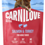 Carnilove Dog Adult Salmon & Turkey Ξηρά Τροφή Χωρίς Σιτηρά για Ενήλικους Σκύλους όλων των Φυλών με Σολομό και Γαλοπούλα 1,5 Kgr