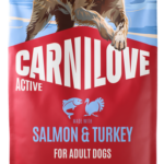 Carnilove Dog Adult Salmon & Turkey Ξηρά Τροφή Χωρίς Σιτηρά για Ενήλικους Σκύλους όλων των Φυλών με Σολομό και Γαλοπούλα 12 Kgr